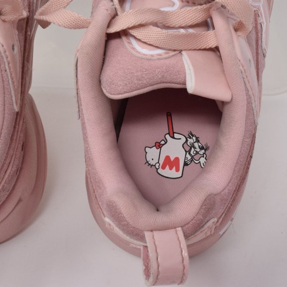 PUMA x Hello Kitty Nova 2 Sneakers Kids 12C Pink Lace Up 90s Comfort Active - Picture 12 of 16